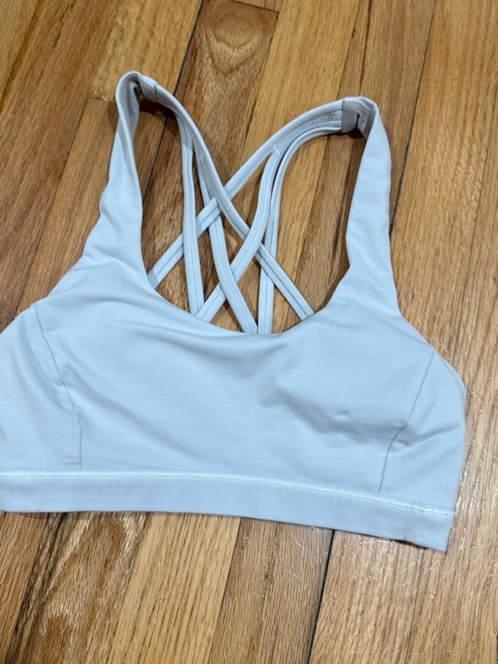 lululemon athletica Cream Lace-Trim Stretch Cami